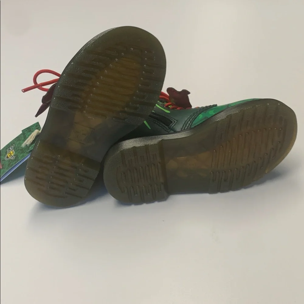 NWT Doc Doctor Martens Teenage Mutant Ninja Turtles Kids/Toddler Boots size 8